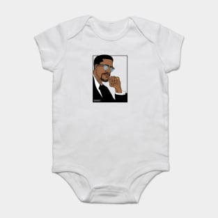 Malcolm X Baby Bodysuit